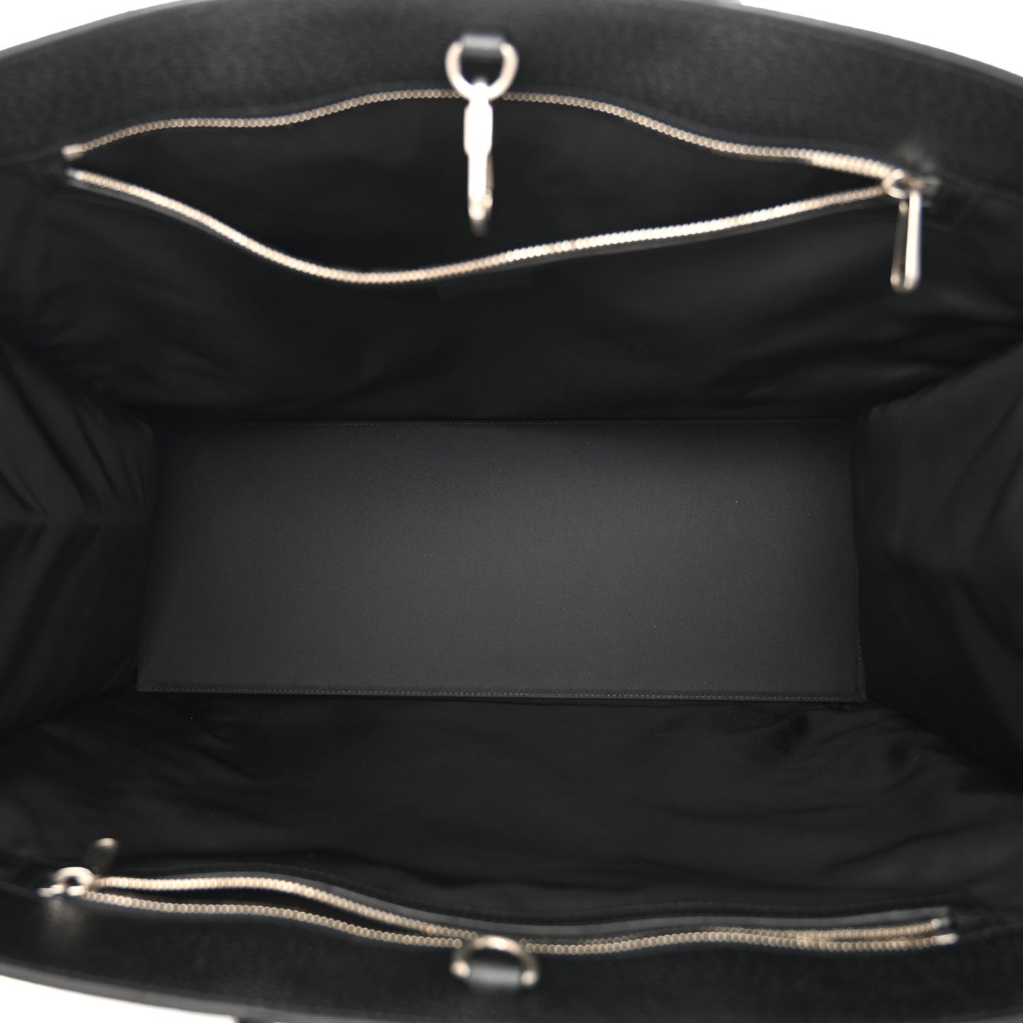 Econyl Nylon Monogram Large Off The Grid Tote Bag Black