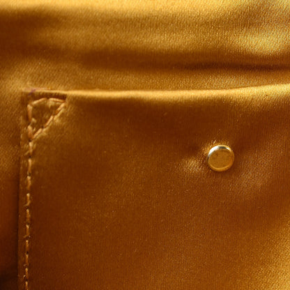 Saint Laurent Goatskin Large Belle de Jour Clutch Saffron 8 of 15