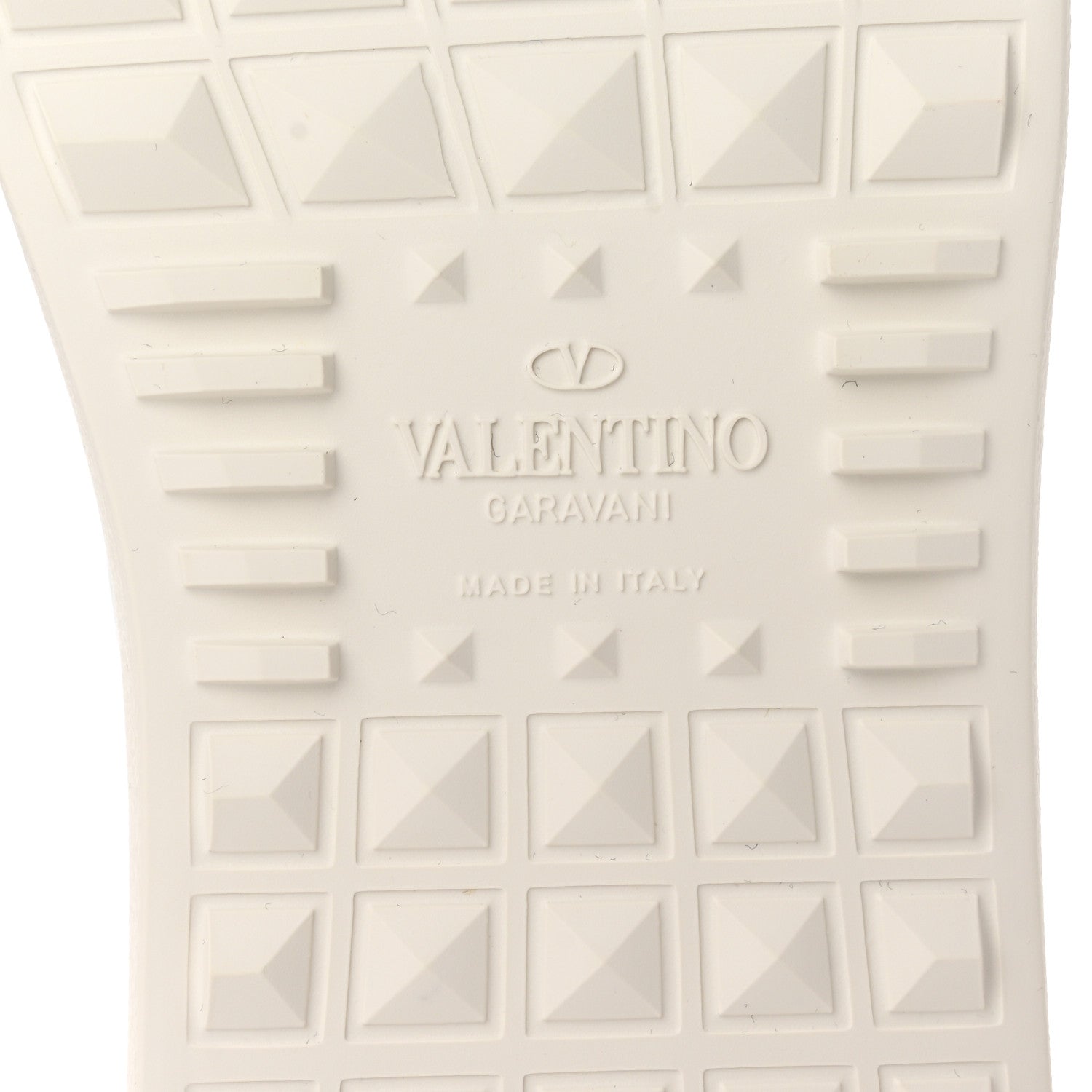 Valentino Garavani Calfskin Womens Rockstud Open Sneakers 36 White Niagara 6 of 12