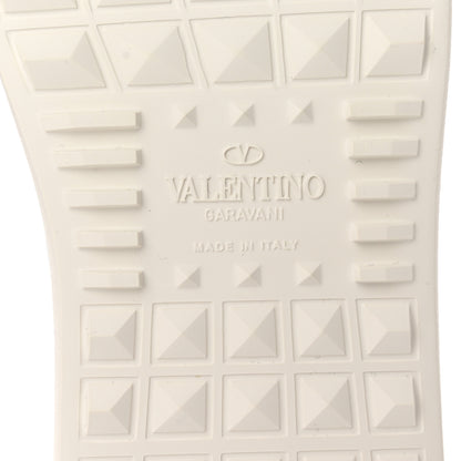 Valentino Garavani Calfskin Womens Rockstud Open Sneakers 36 White Niagara 6 of 12