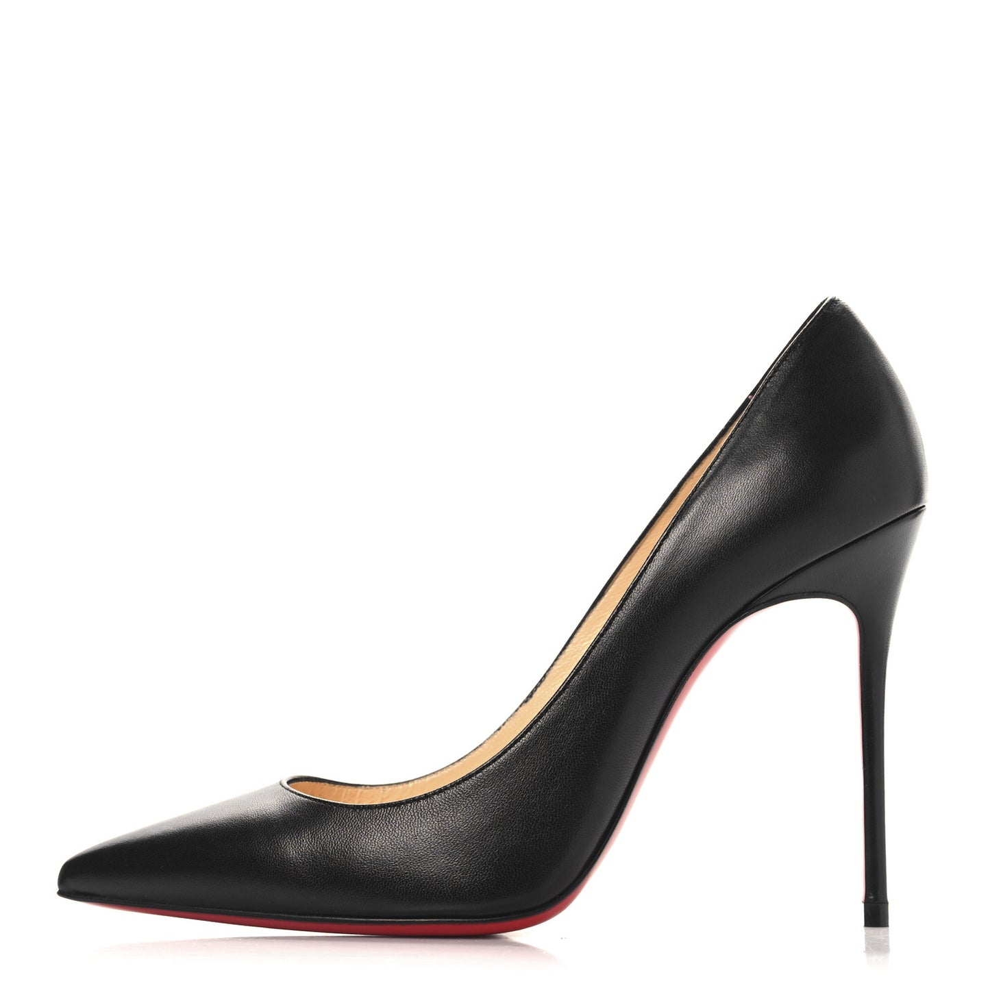 Shiny Nappa Decollete 554 100 Pumps 37.5 Black