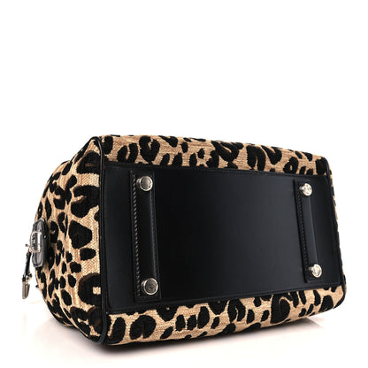 Louis Vuitton Jacquard Velvet Leopard Print Stephen Sprouse Speedy 4 of 8