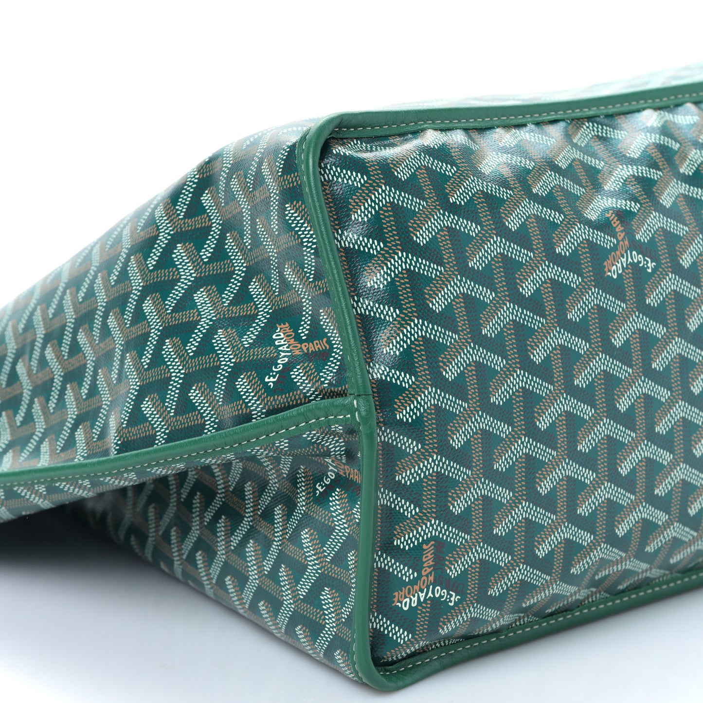 Goyardine Reversible Anjou GM Green