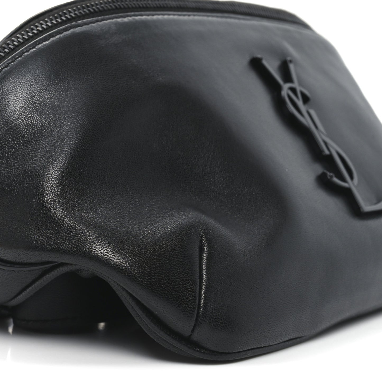 Calfskin Monogram Belt Bag Black