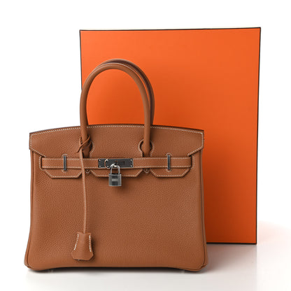 Hermes Togo Birkin 30 Gold 11 of 11