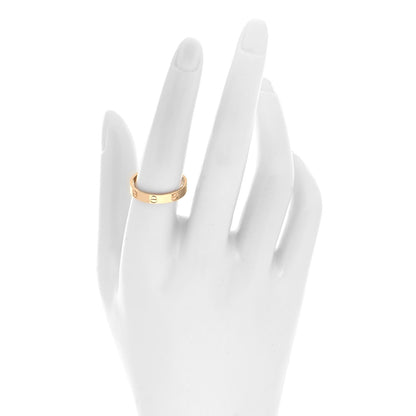 Cartier 18K Yellow Gold 3.5mm LOVE Wedding Band Ring 57 8 2 of 6