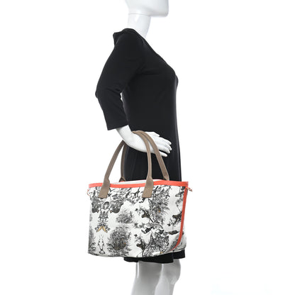 Hermes Canvas Equateur Petit H Shopping Tote 2 of 9