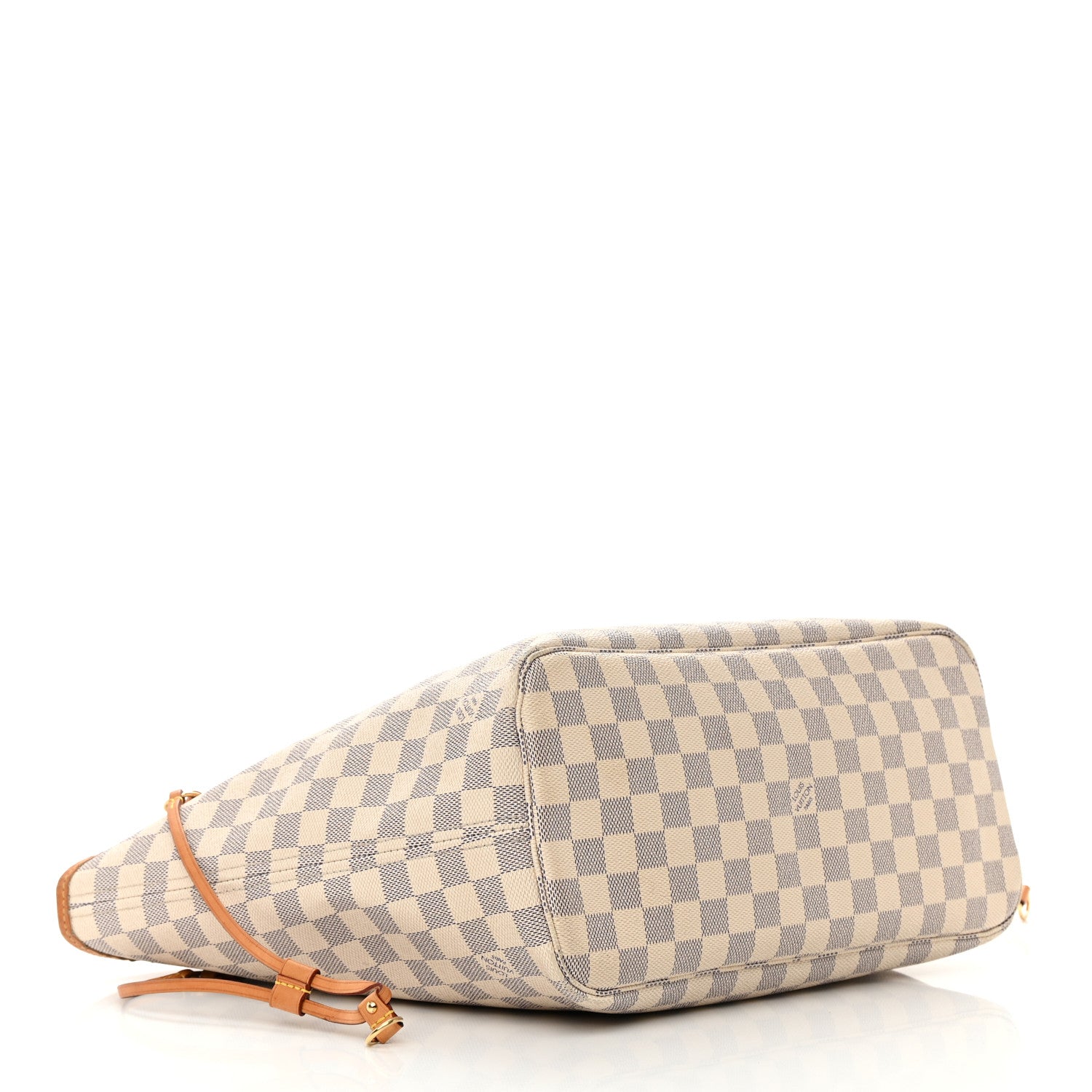 Louis Vuitton Damier Azur Neo Neverfull MM Rose Ballerine 4 of 25