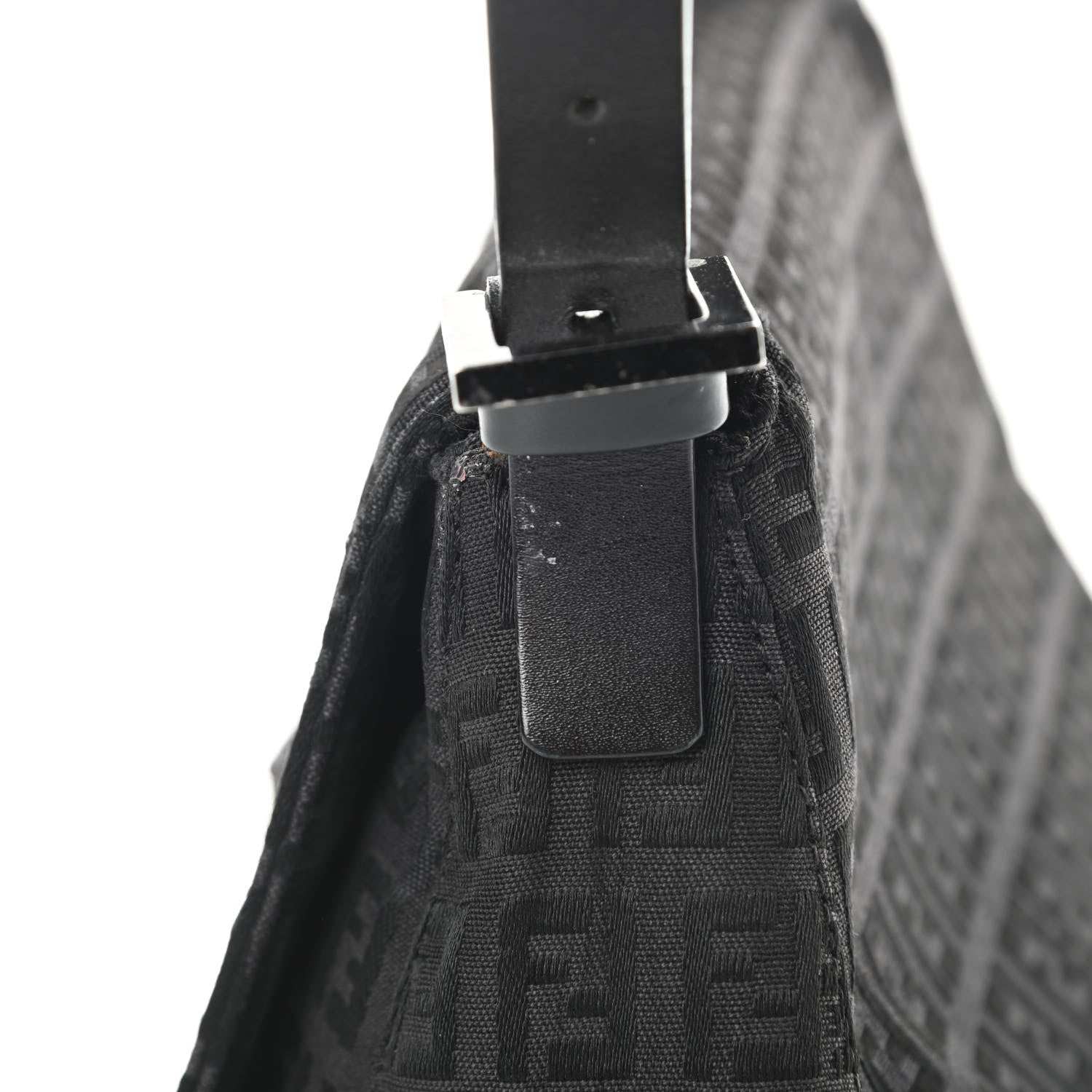 Fendi Zucchino Mama Baguette Black 14 of 14