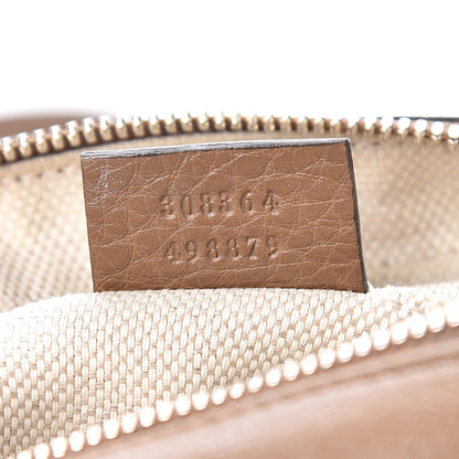 Gucci Pebbled Calfskin Small Soho Disco Bag Rose Beige 6 of 11