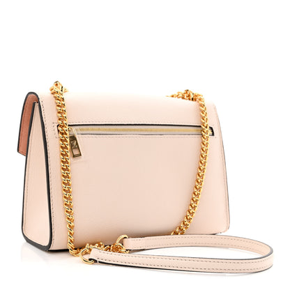 Louis Vuitton Soft Calfskin Mylockme Chain Bag BB Rose Trianon Quartz 3 of 9