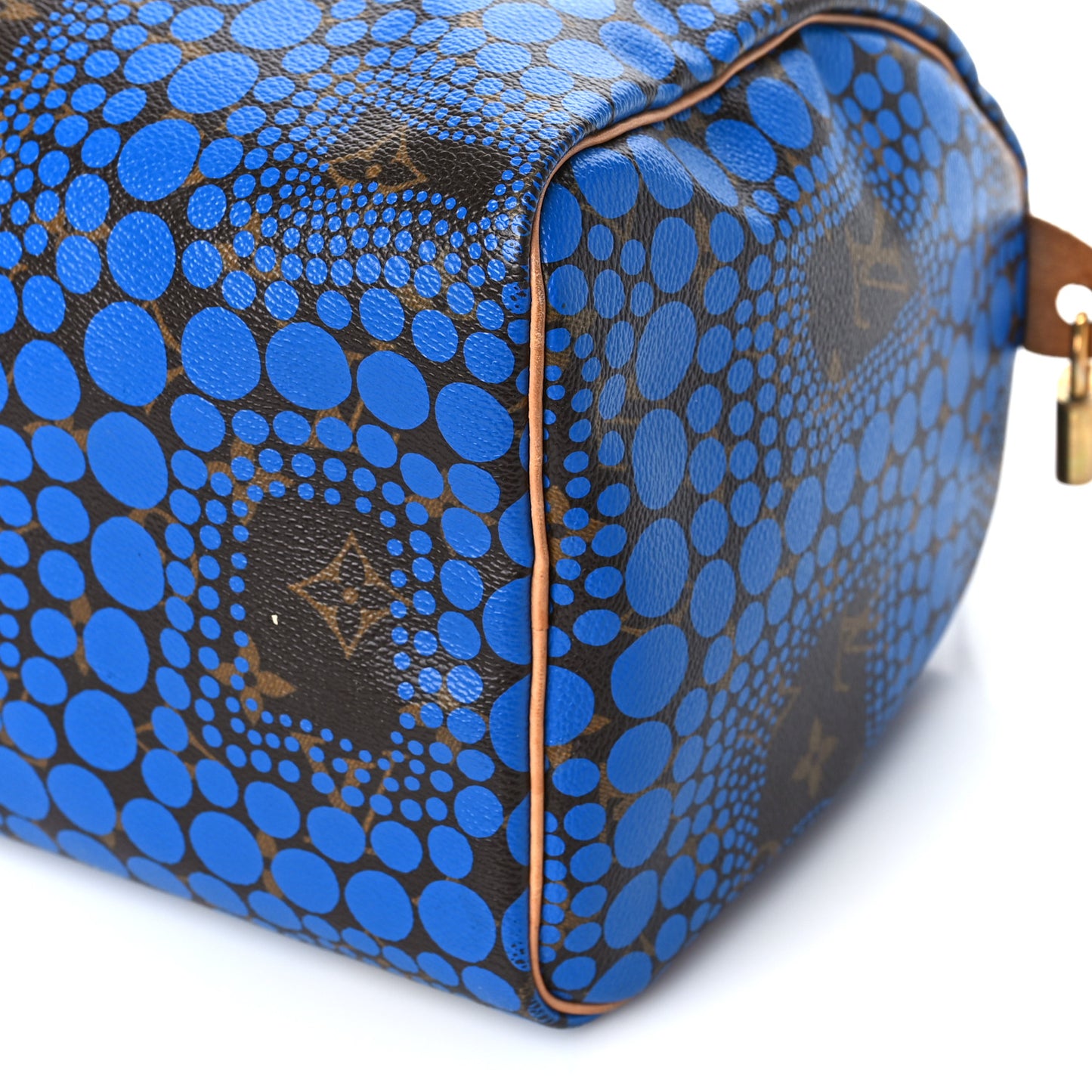 Monogram Kusama Town Speedy 30 Blue