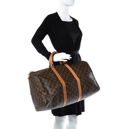 Louis Vuitton Monogram Keepall 50 2 of 13