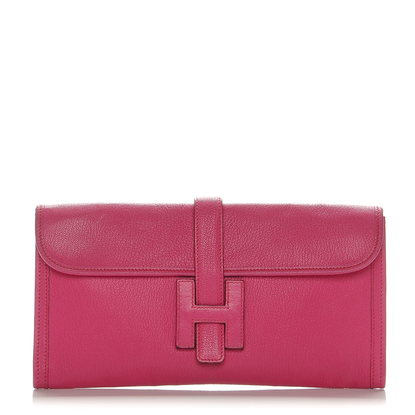 Chèvre Mysore Jige Elan 29 Clutch Rose Shocking