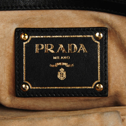 Prada Soft Calf Tote Nero Black 6 of 9