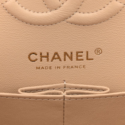 Chanel Caviar Quilted Small Double Flap Beige 6 of 12