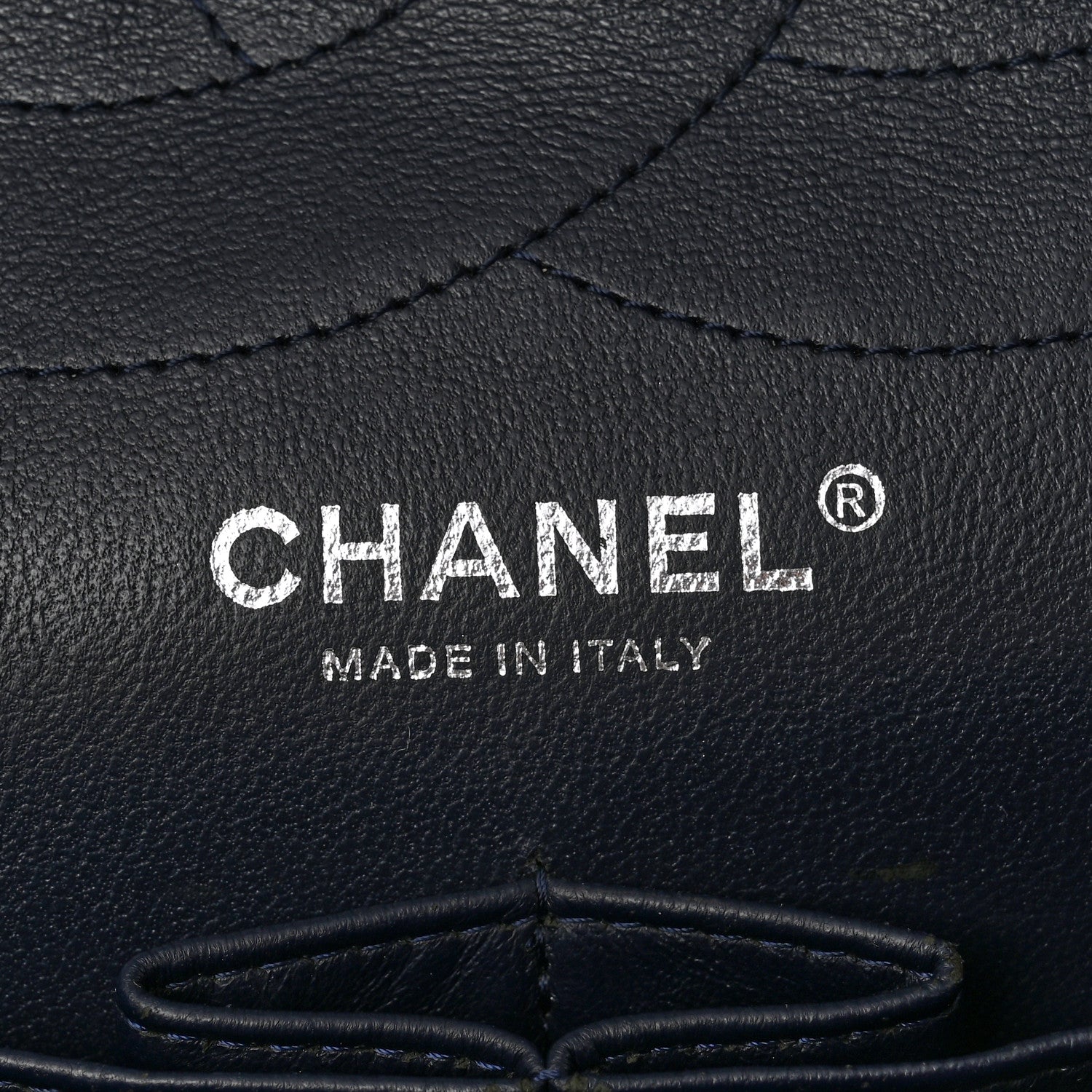 Chanel Aged Calfskin Quilted 2.55 Reissue 227 Flap Dark Blue 6 of 15