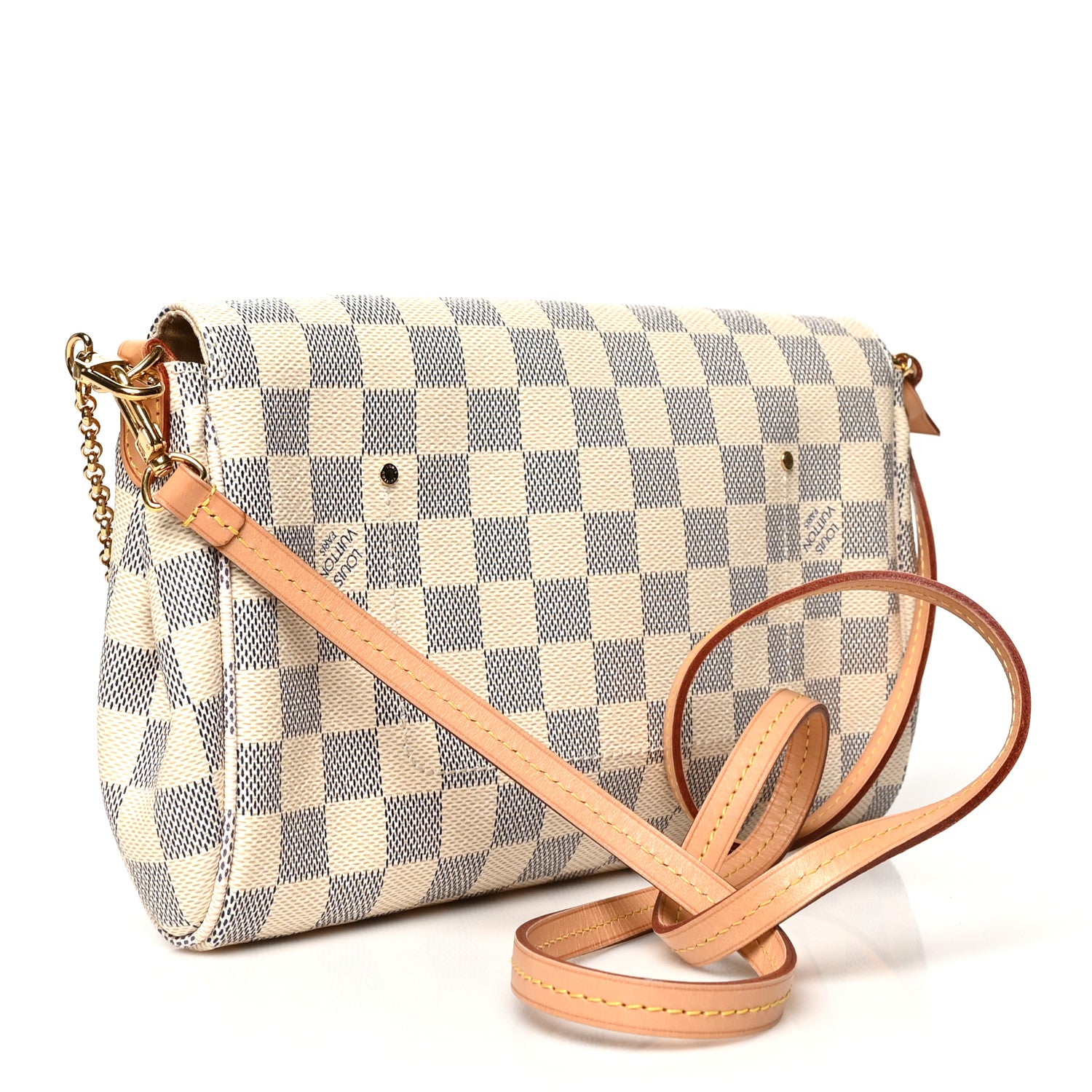 Louis Vuitton Damier Azur Favorite MM 3 of 10