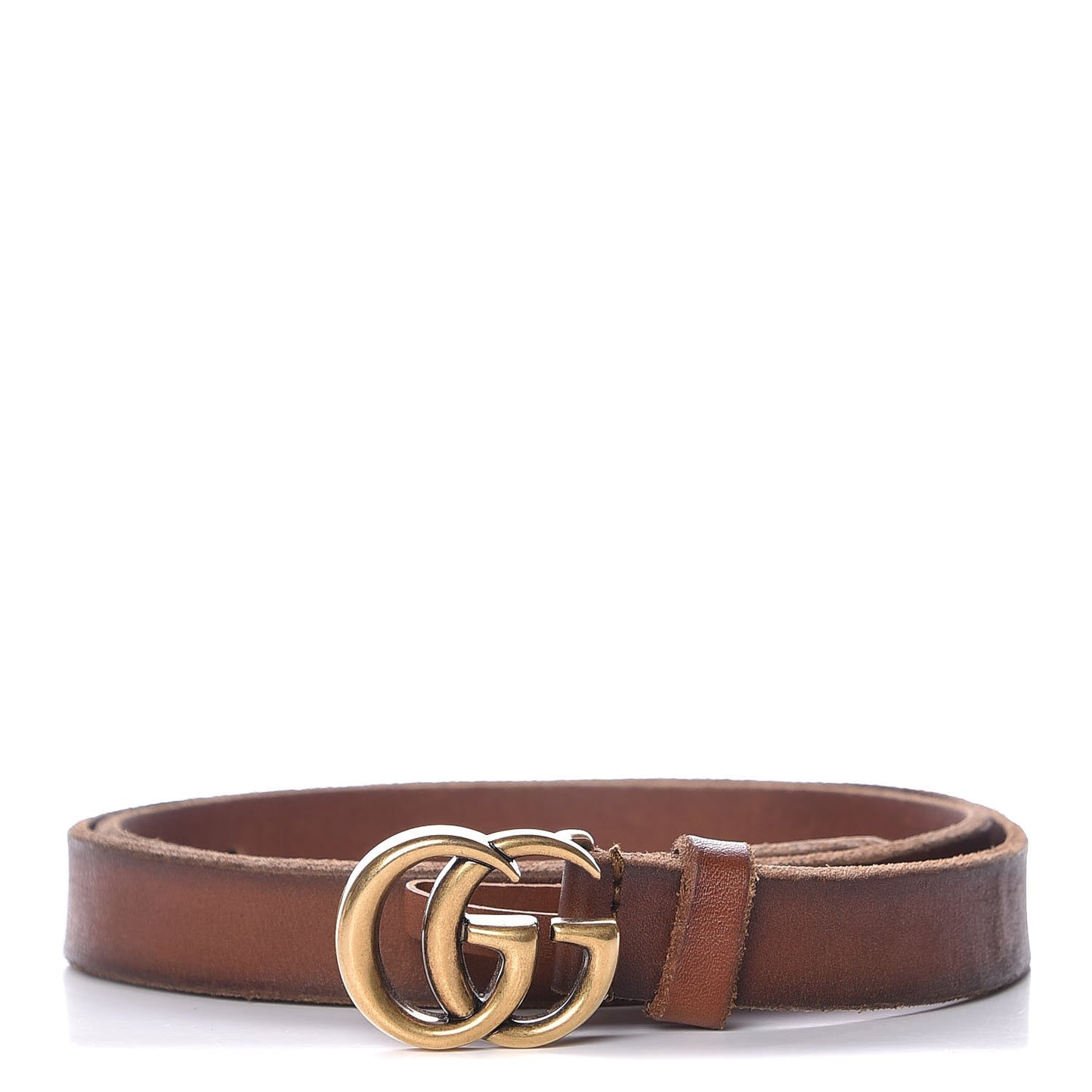 Faded Calfskin Double G 20mm Belt 75 30 Cuir