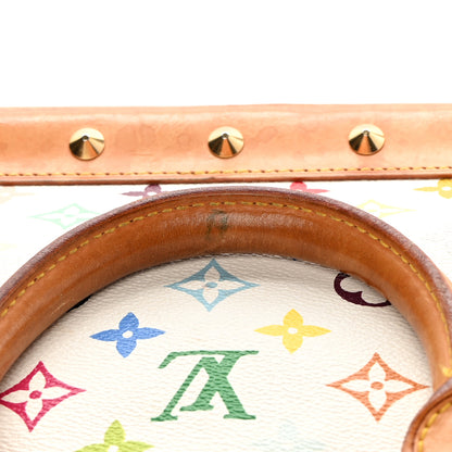 Louis Vuitton Monogram Multicolor Alma White 13 of 20