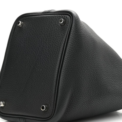 Hermes Taurillon Clemence Picotin Lock 18 PM Black 10 of 11