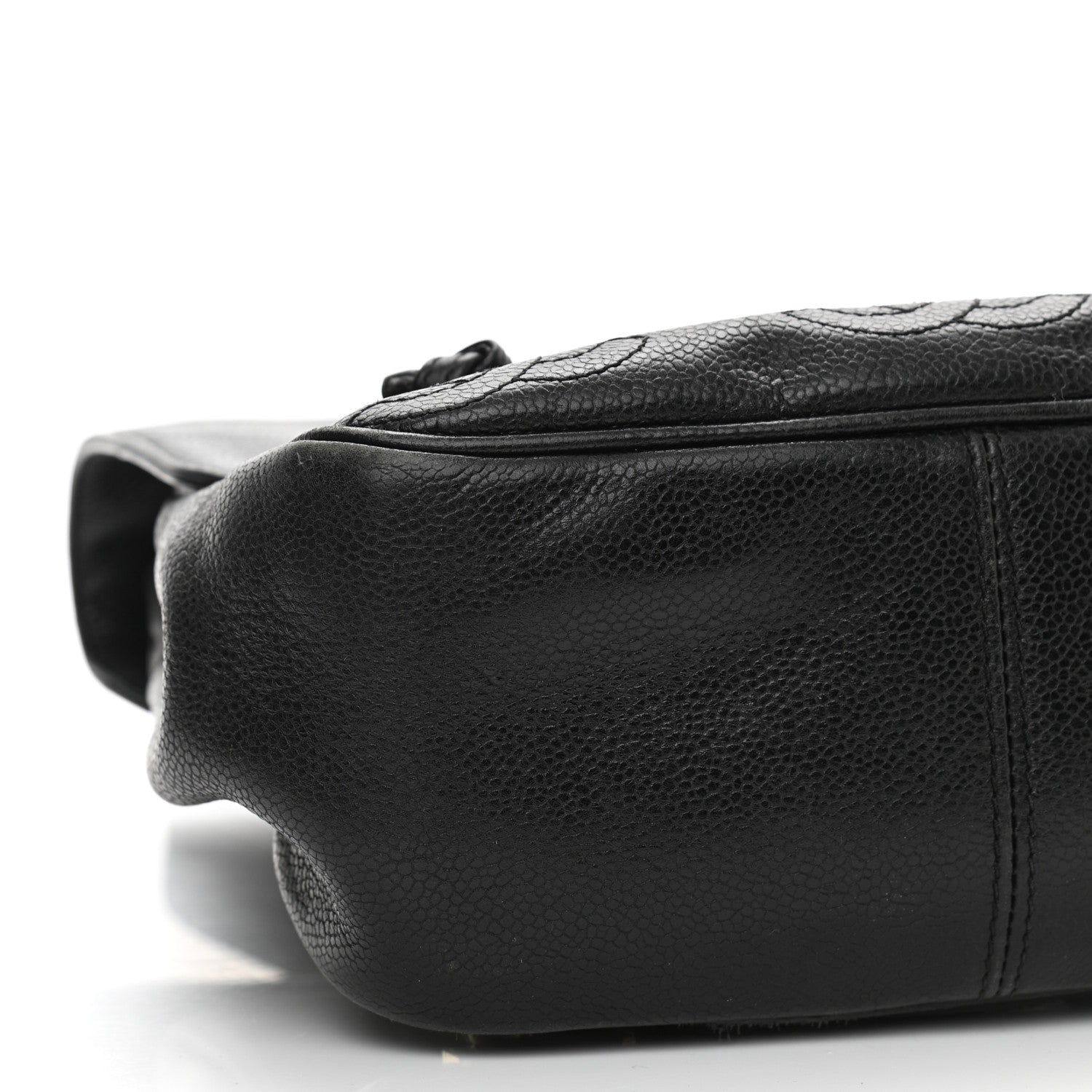 Chanel Caviar CC Backpack Black 7 of 8