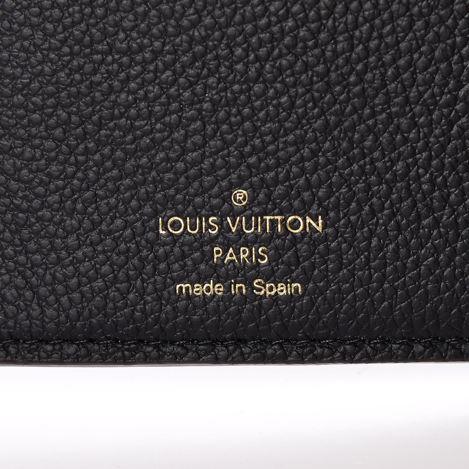 Louis Vuitton Monogram Pallas Compact Wallet Black 7 of 10