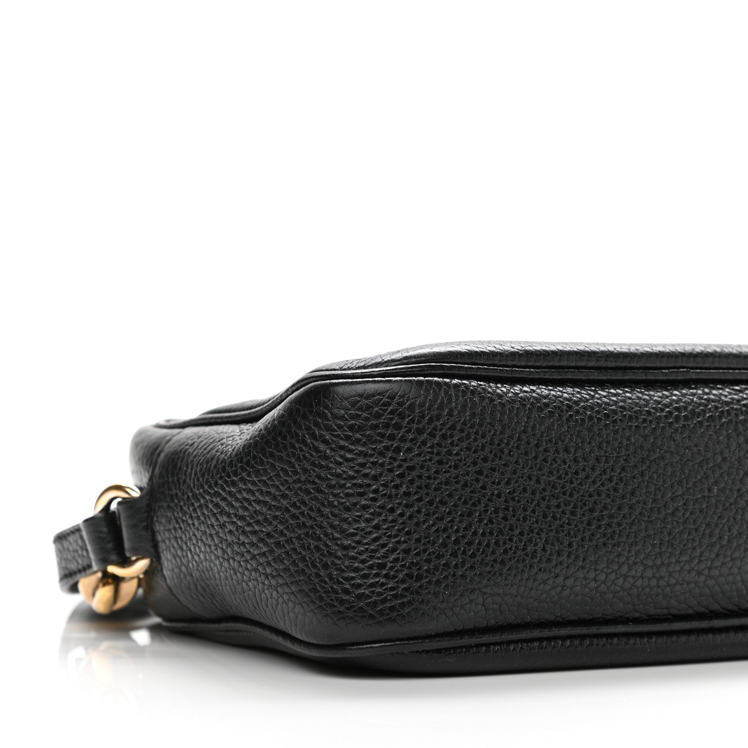 Gucci Pebbled Calfskin Small Soho Disco Bag Black 9 of 13