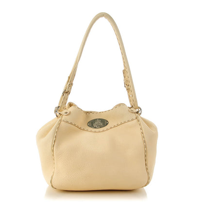 Fendi Calfskin Romano Selleria Small Bucket Butter 1 of 9