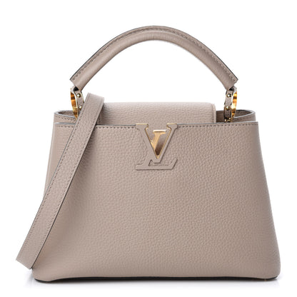 Louis Vuitton Taurillon Capucines BB Galet 1 of 10