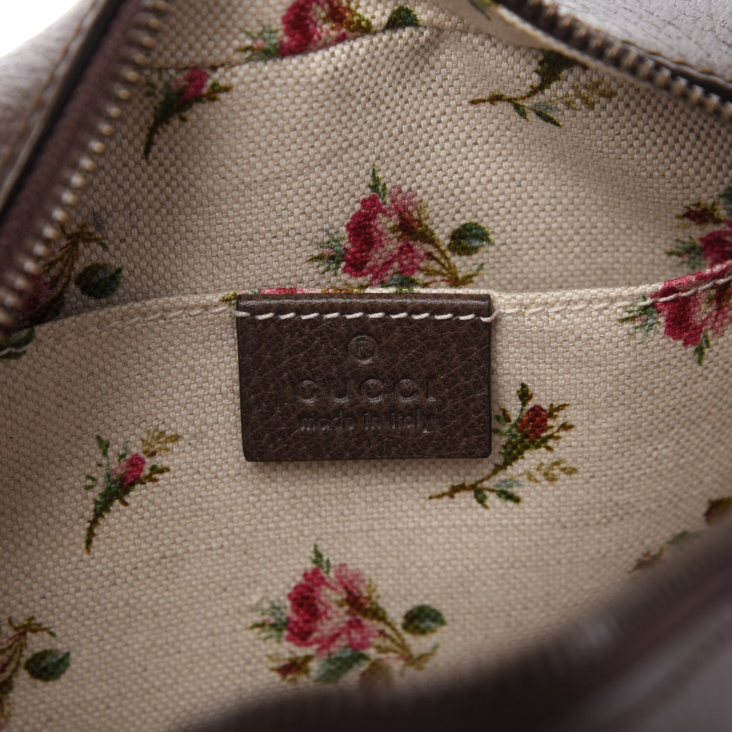 GG Supreme Monogram Web Neo Vintage Shoulder Bag Beige New Acero Crop