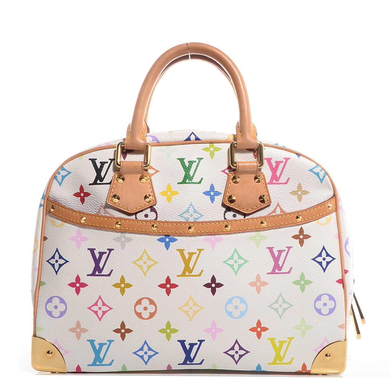 Louis Vuitton Monogram Multicolor Trouville White 1 of 7