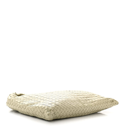 Bottega Veneta Calfskin Intrecciato Large Hop Travertine 4 of 10