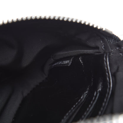 Alexander Wang Pebbled Lambskin Dumbo Fanny Pack Black White 6 of 7