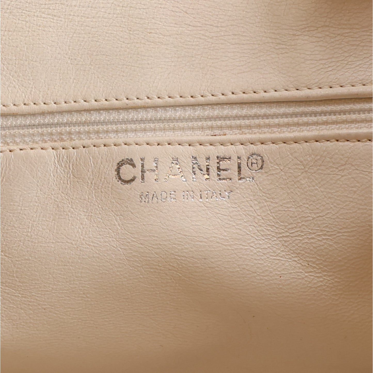 Canvas Quilted Logo Bowler Bag Grey