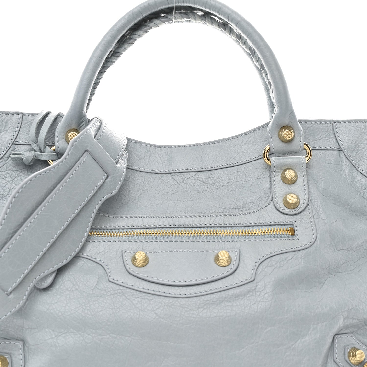 Balenciaga Agneau Giant 12 Gold Hardware City Bleu Opaline 9 of 11