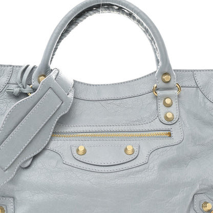 Balenciaga Agneau Giant 12 Gold Hardware City Bleu Opaline 9 of 11