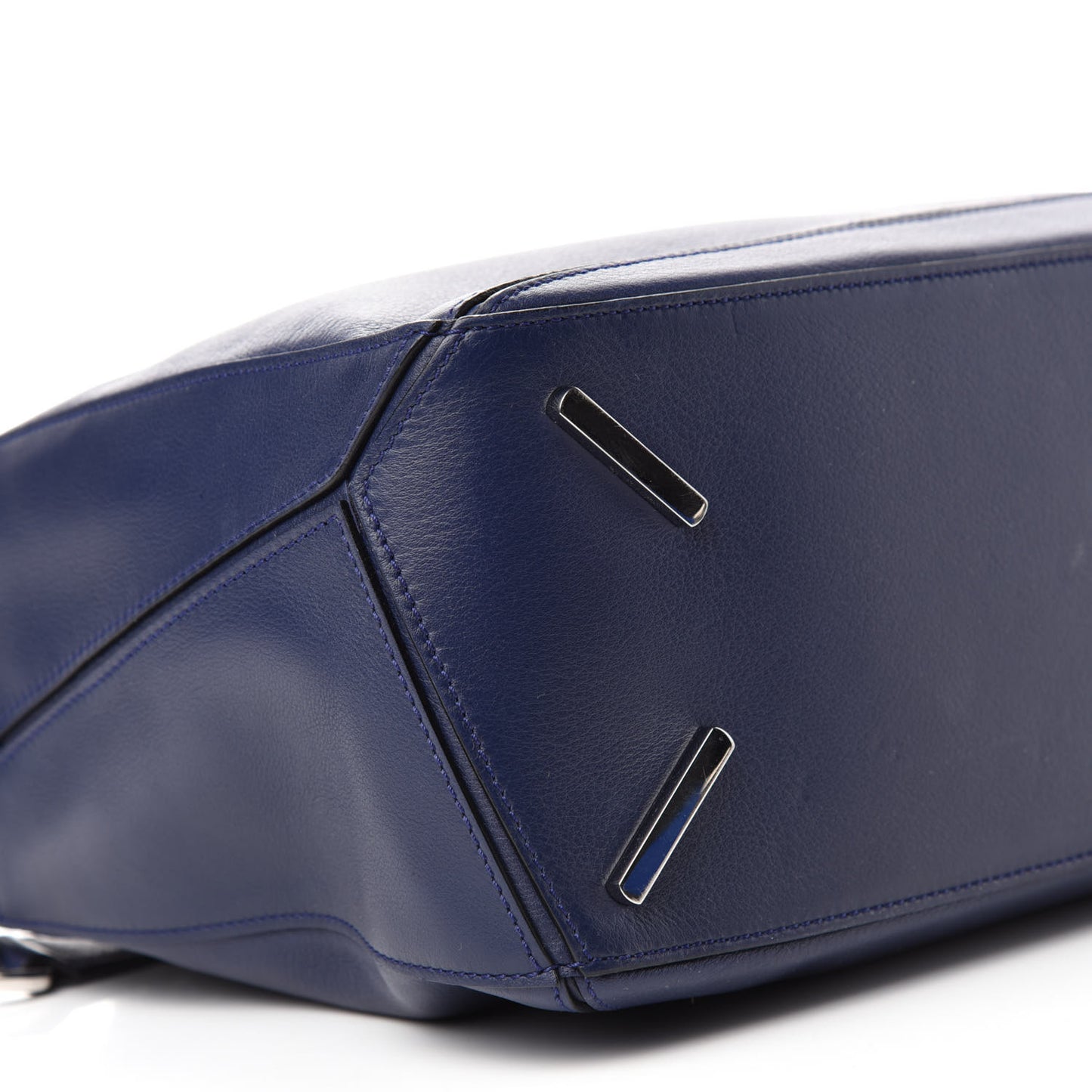 Calfskin Medium Puzzle Bag Marine