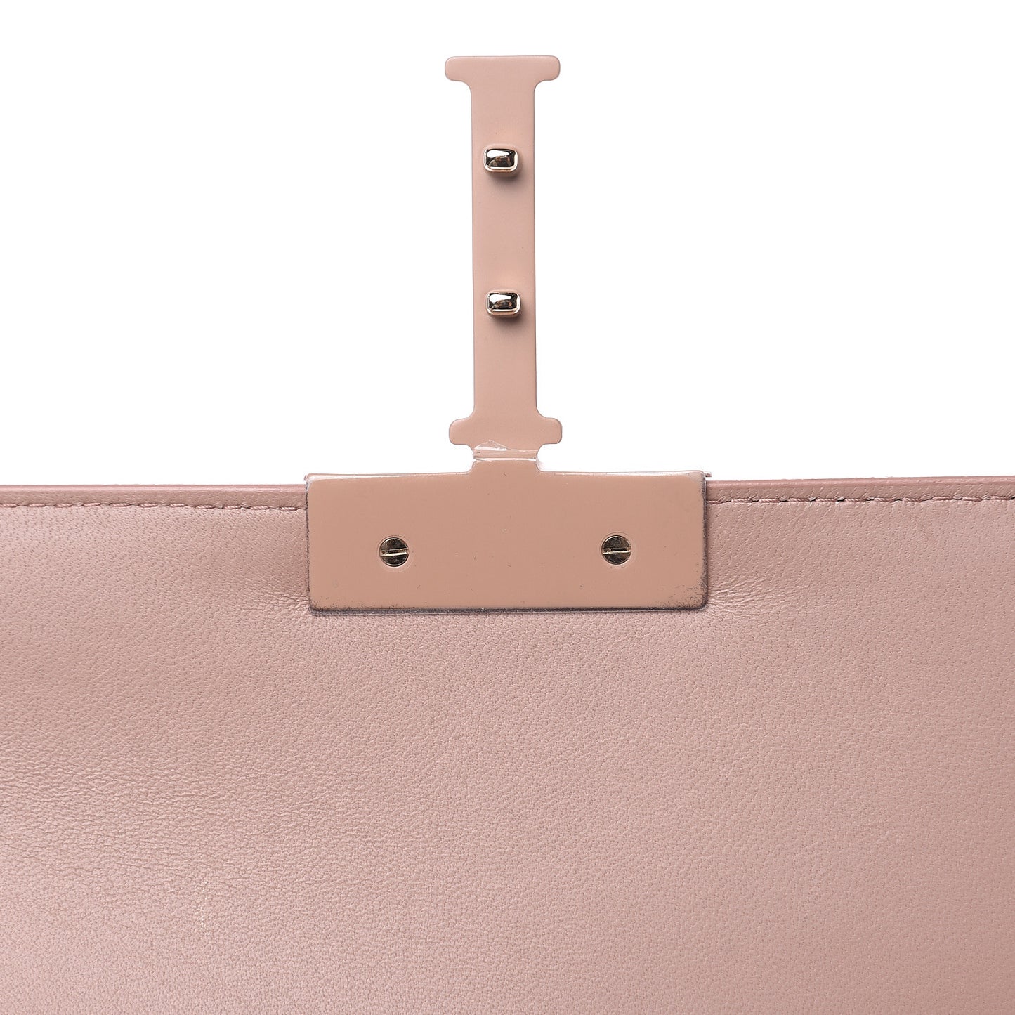 Ultra Matte Grained Calfskin 30 Montaigne Flap Bag Blush