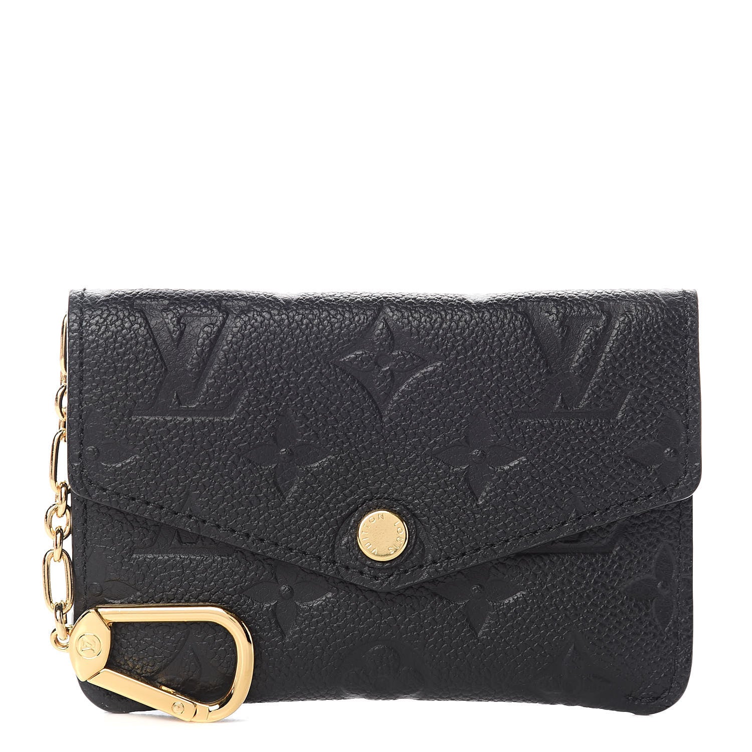 Louis Vuitton Empreinte Key Pouch Black 1 of 7