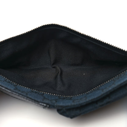 Gucci GG Monogram Double Pocket Belt Bag Black 5 of 12