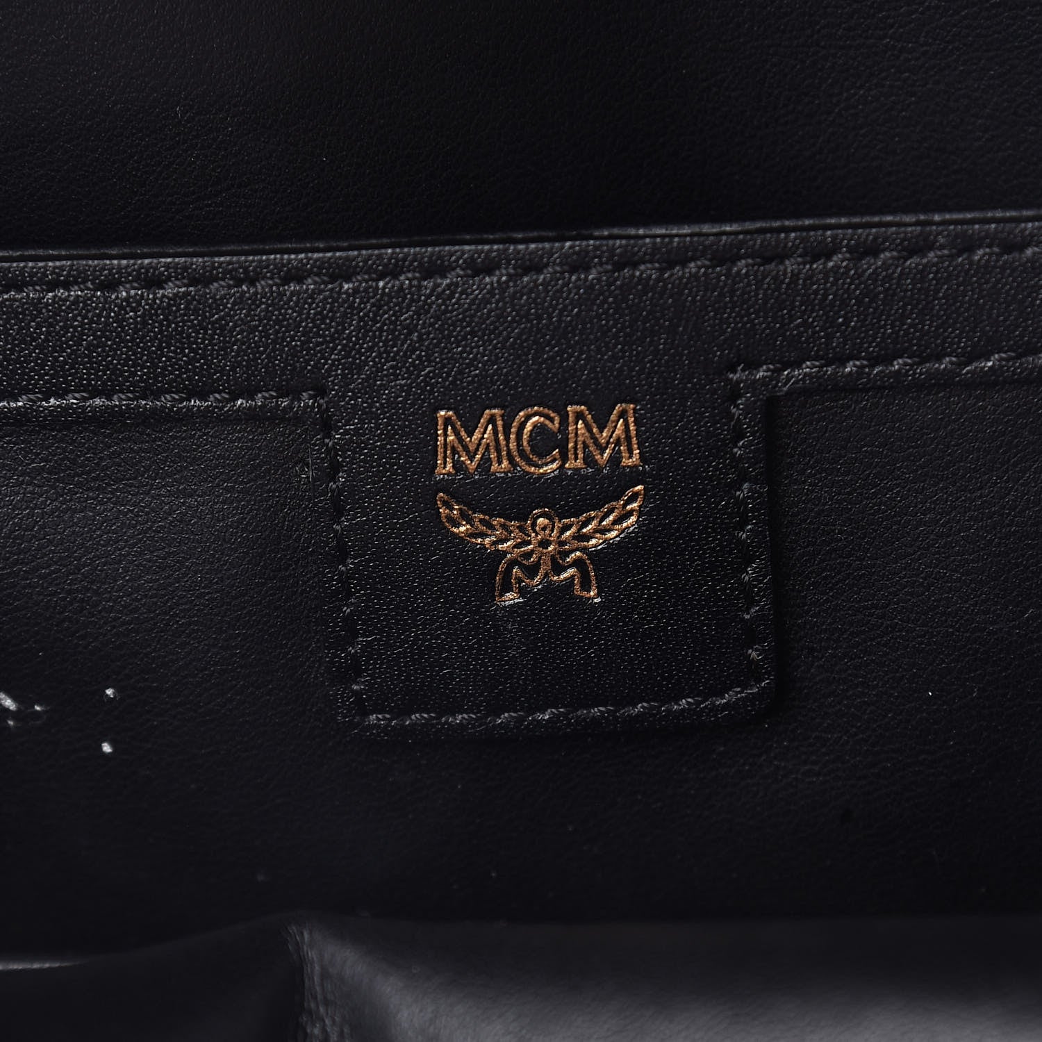 MCM Visetos Small Side Stud Stark Backpack Cognac 6 of 14