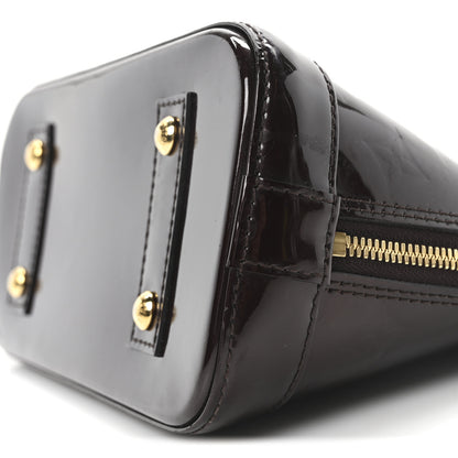 Louis Vuitton Vernis Alma BB Amarante 9 of 9