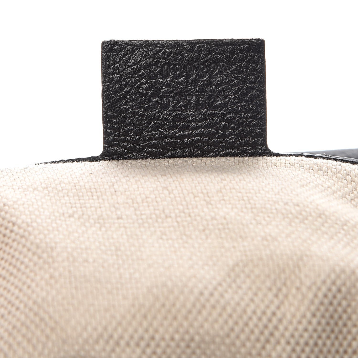 Gucci Pebbled Calfskin Medium Soho Chain Shoulder Bag Black 7 of 13