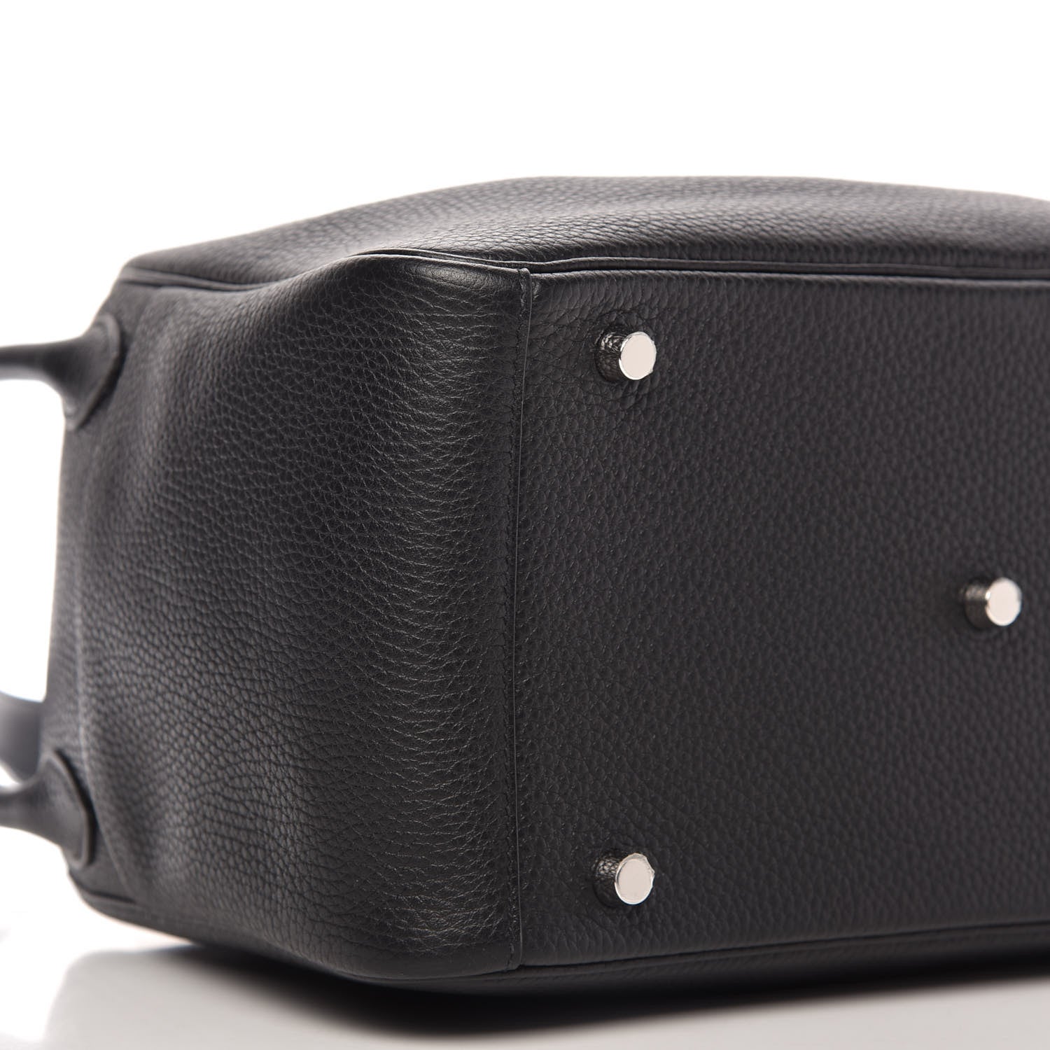 Hermes Taurillon Clemence Lindy 30 Black 6 of 11