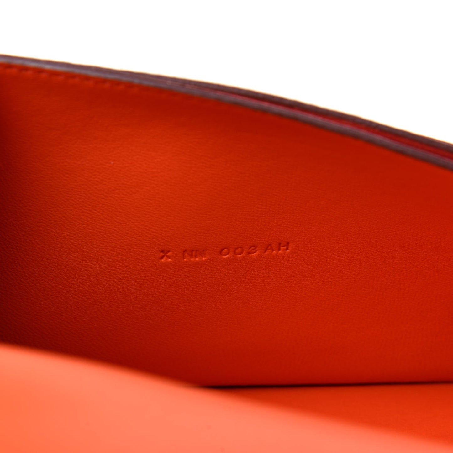 Togo Dogon Recto Verso Wallet Orange Poppy Rose Candy