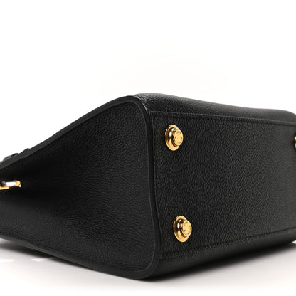 Louis Vuitton Calfskin City Steamer Mini Black 8 of 10