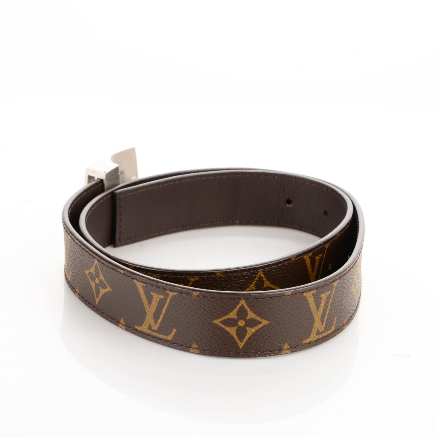 Monogram LV Cut Reversible Belt 80 32