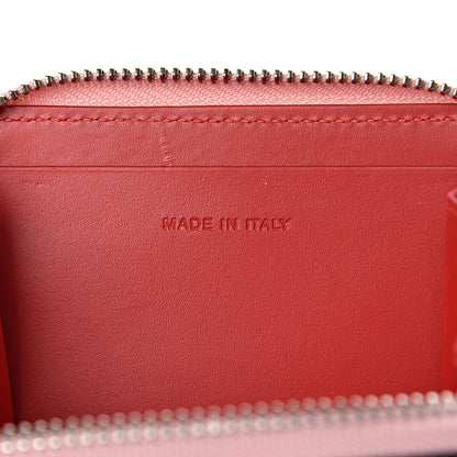 Christian Louboutin Calfskin Studded Panettone Coin Purse Pompadour 7 of 9