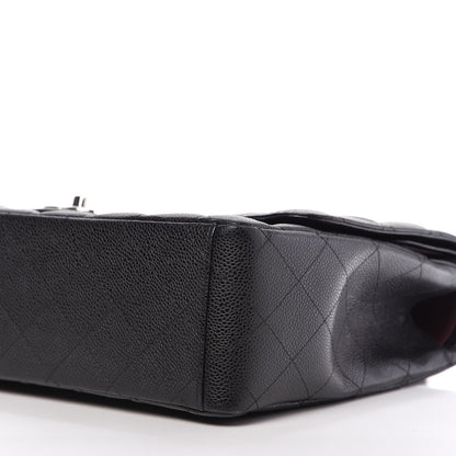 Chanel Caviar Quilted Maxi Double Flap Black 7 of 10